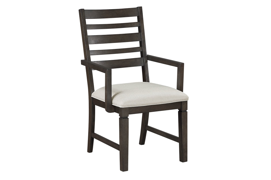 Victoria 6pcs Dining Set W/Bench DARK EXPRESSO