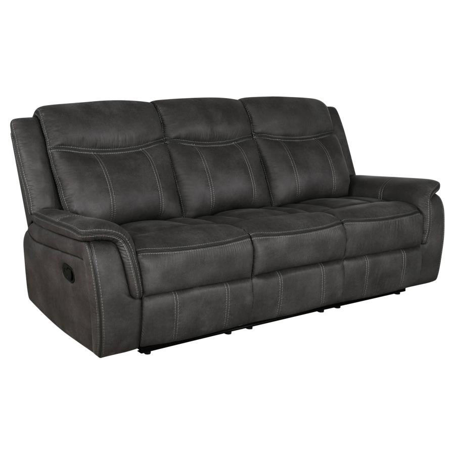 Lawrence Reclining Sofa CHARCOAL