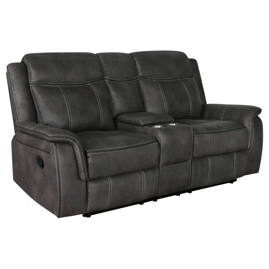 Lawrence Reclining Loveseat CHARCOAL
