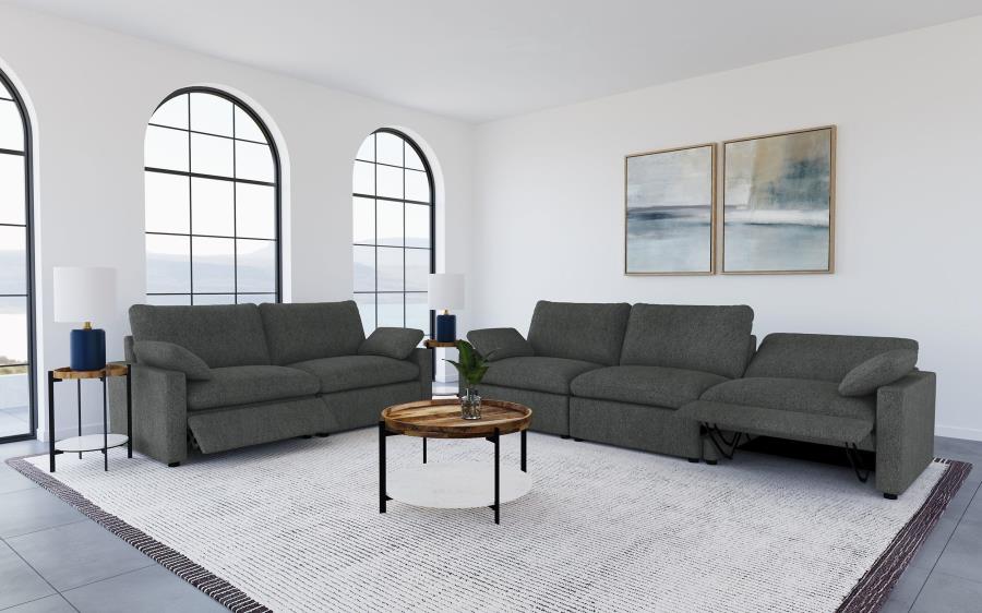 Collins Modular Power Reclining Sofa DARK GREY