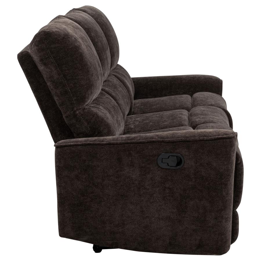 Navarro Reclining Sofa DARK BROWN
