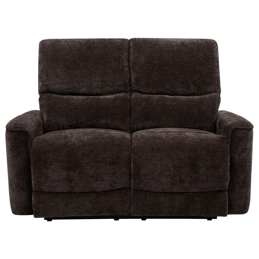 Navarro Reclining Loveseat DARK BROWN