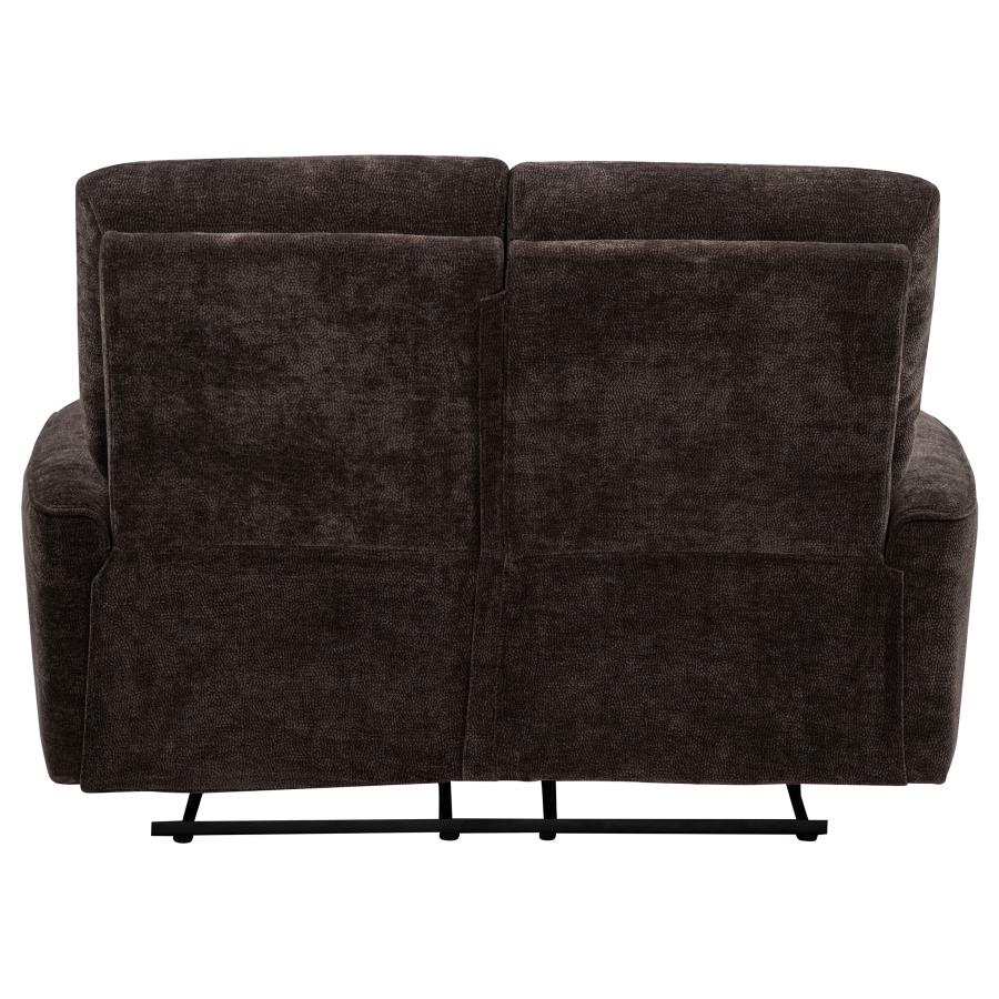 Navarro Reclining Loveseat DARK BROWN