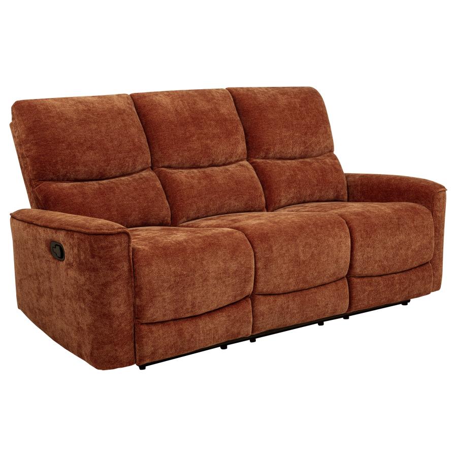Navarro Reclining Sofa BURNT ORANGE