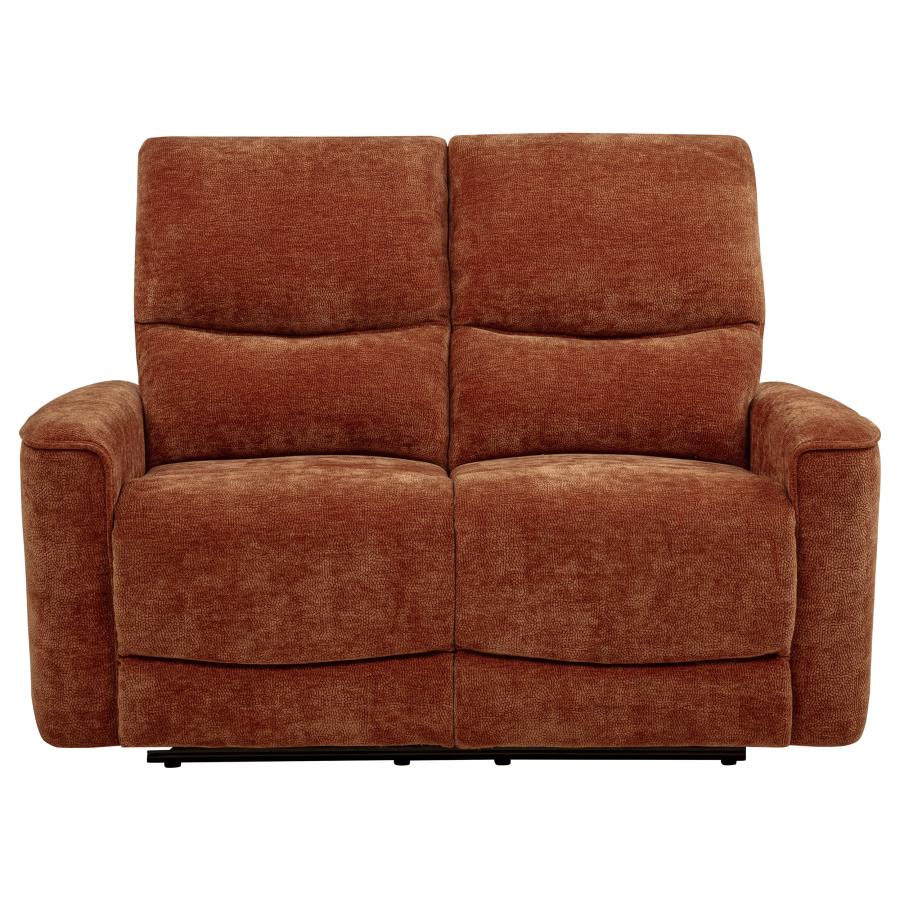 Navarro Reclining Loveseat BURNT ORANGE