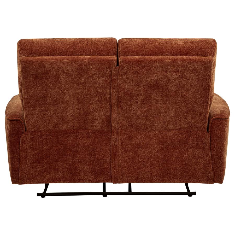 Navarro Reclining Loveseat BURNT ORANGE