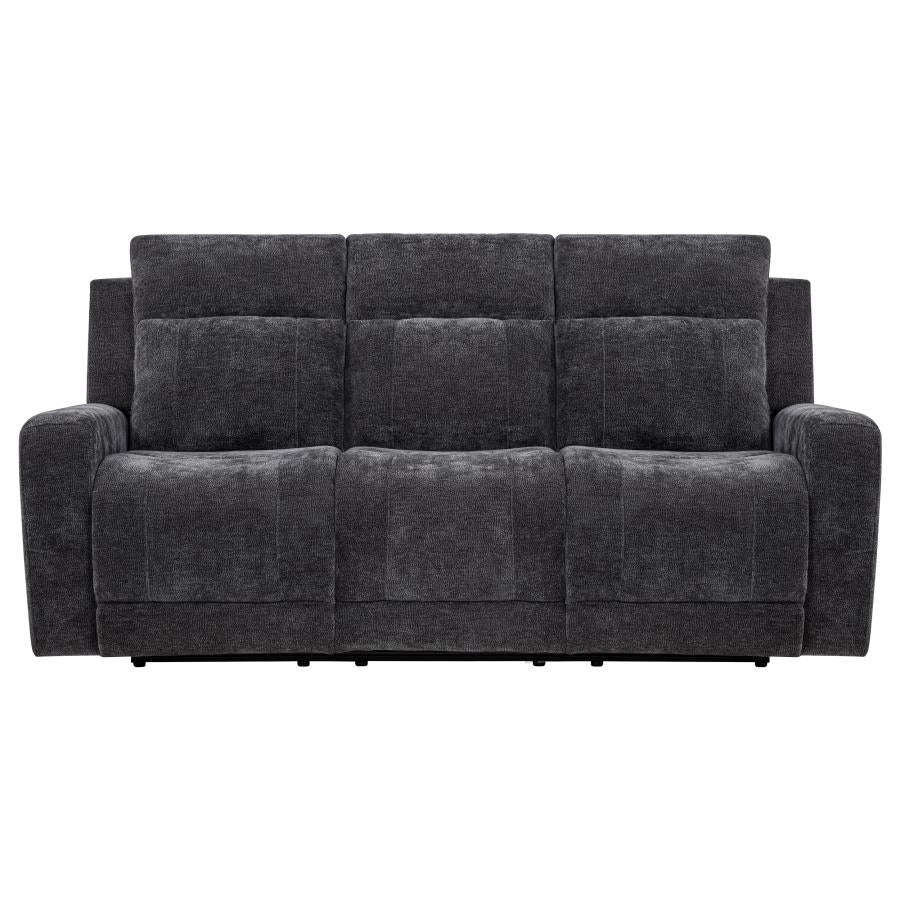Kennett Power Reclining Sofa DARK GREY