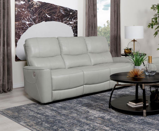 Greenfield Power Reclining Sofa DOVE GREY