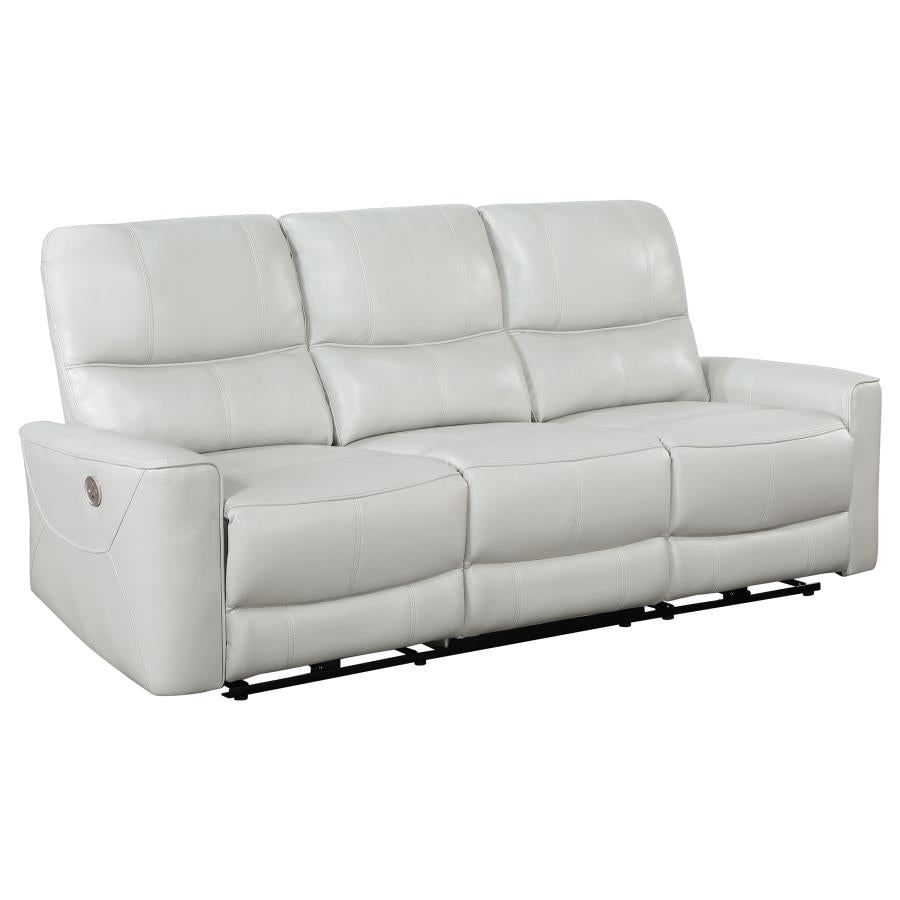 Greenfield Power Reclining Sofa DOVE GREY
