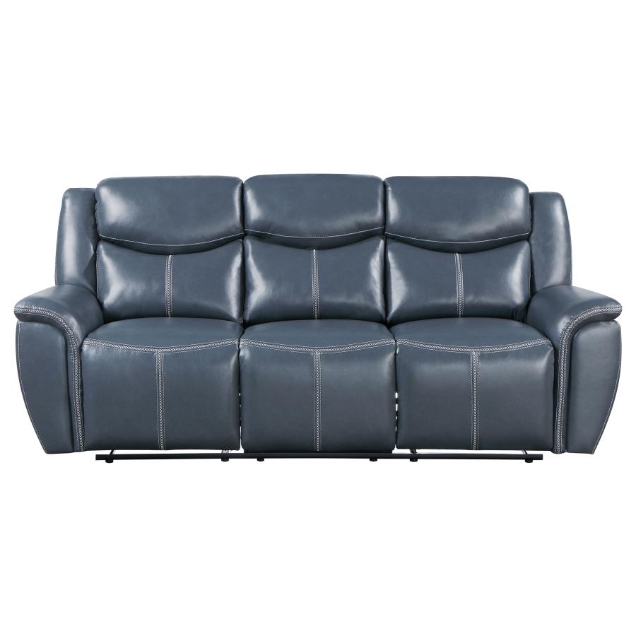 Sloane Reclining Sofa BLUE