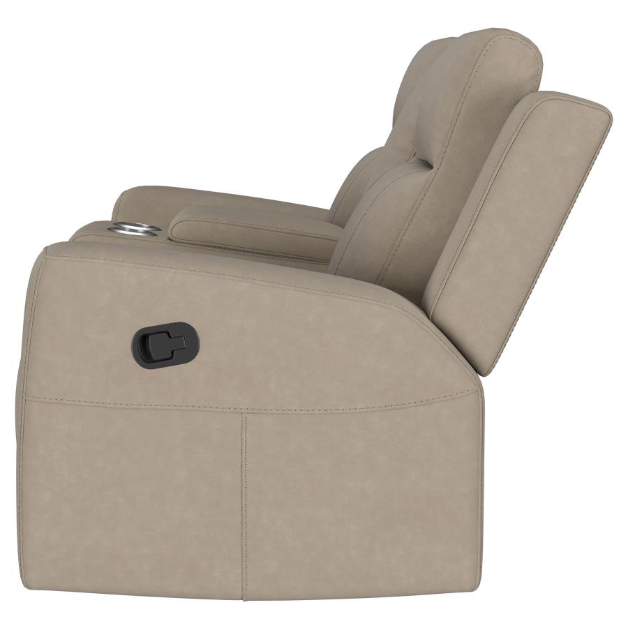Brentwood Reclining Loveseat TAUPE