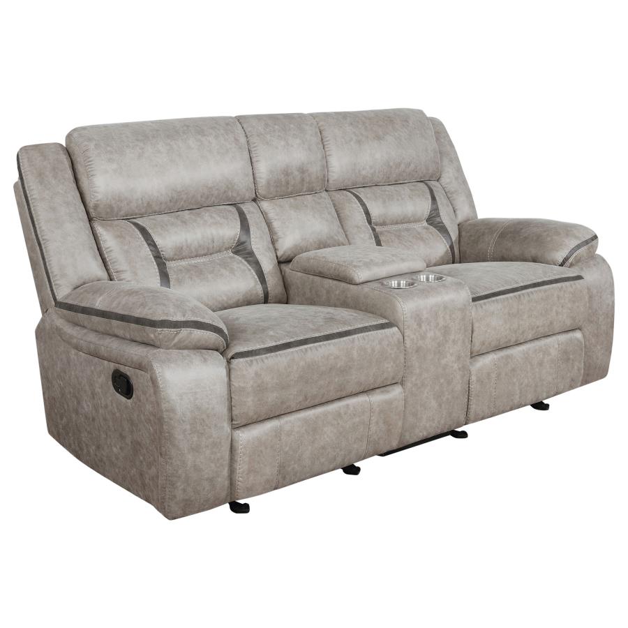 Greer Reclining Loveseat TAUPE