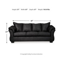 Darcy Sofa BLACK