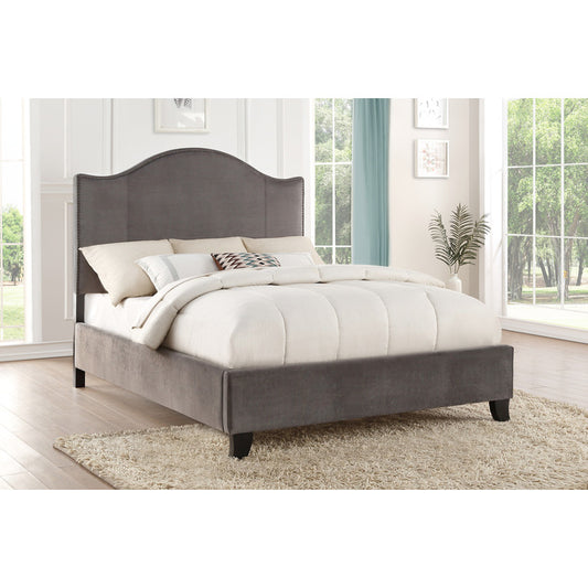 Carlow Queen Bed GREY