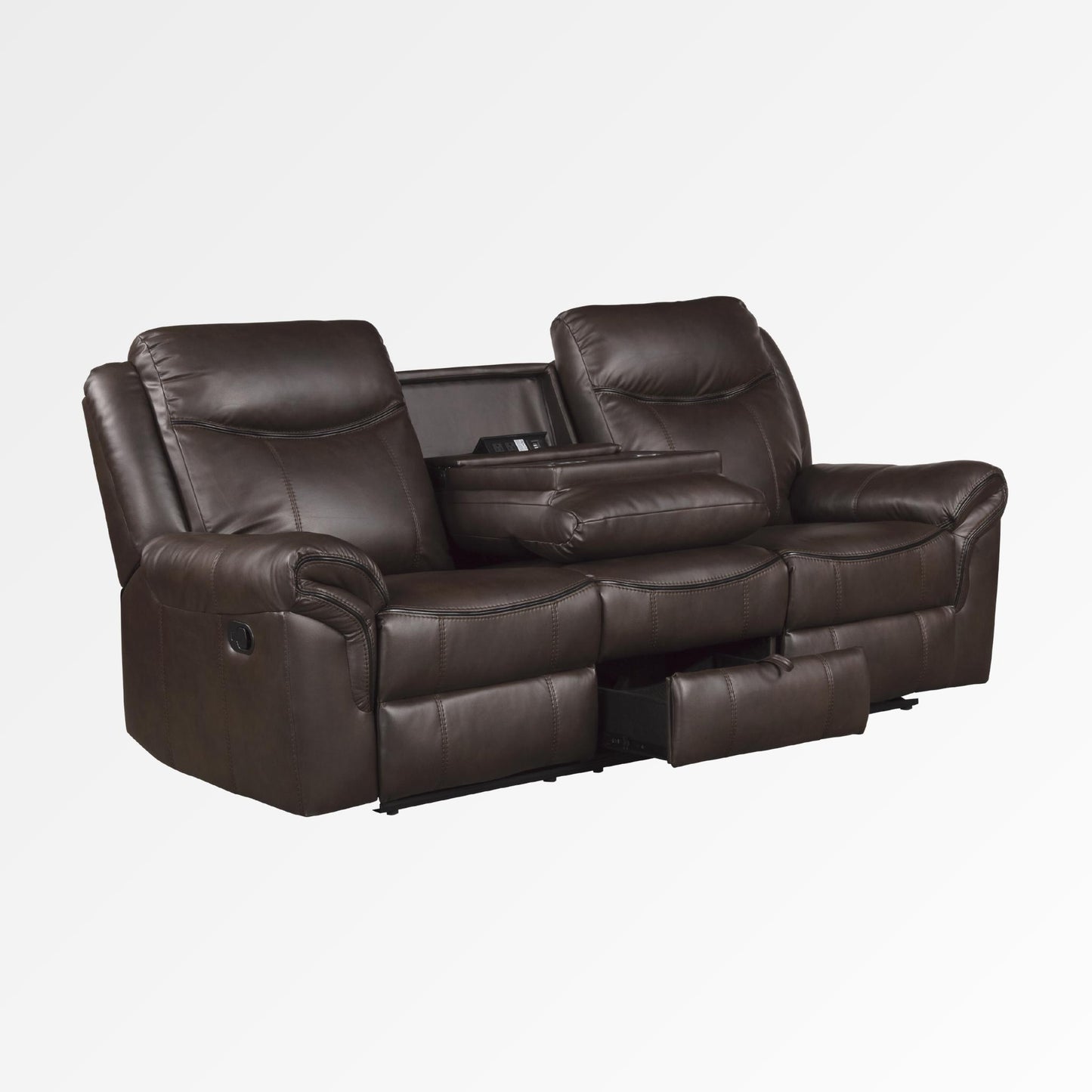 Ivon Reclining Collection (Brown)