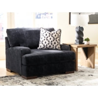 Whitmore Manor Chair and a Half BLACK PEARL