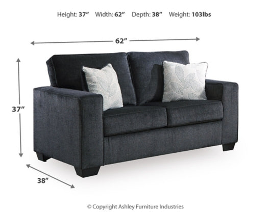 Altari Loveseat SLATE