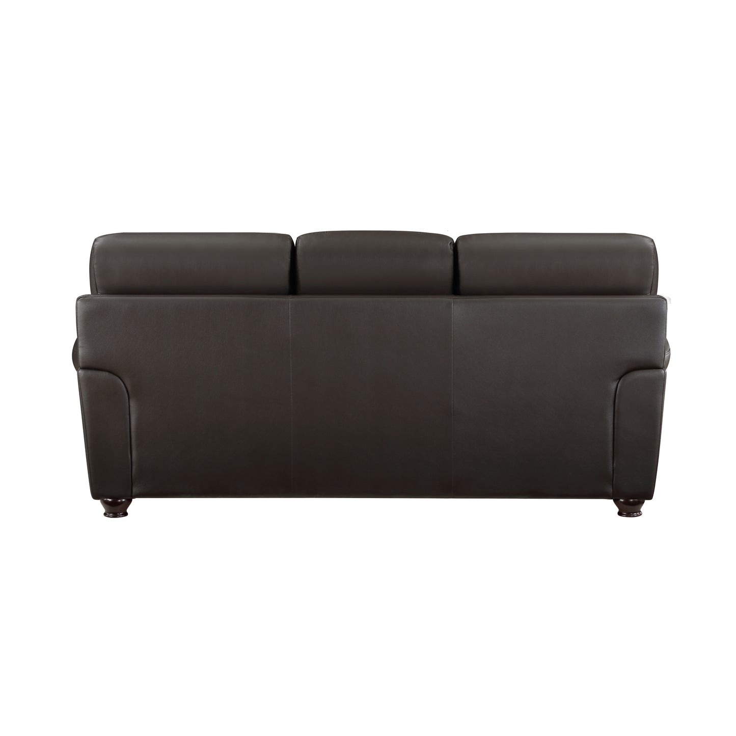 Foxborough Sofa DARK BROWN LEATHER