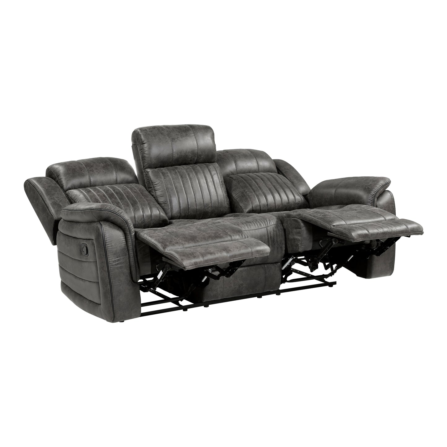 Centeroak Reclining Sofa GREY