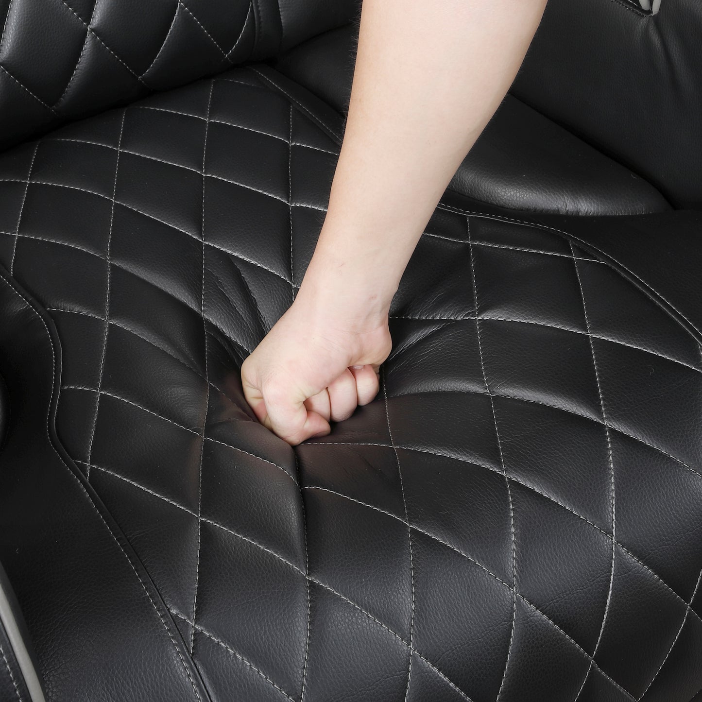 Fairway Power Reclining Sofa BLACK VINLY