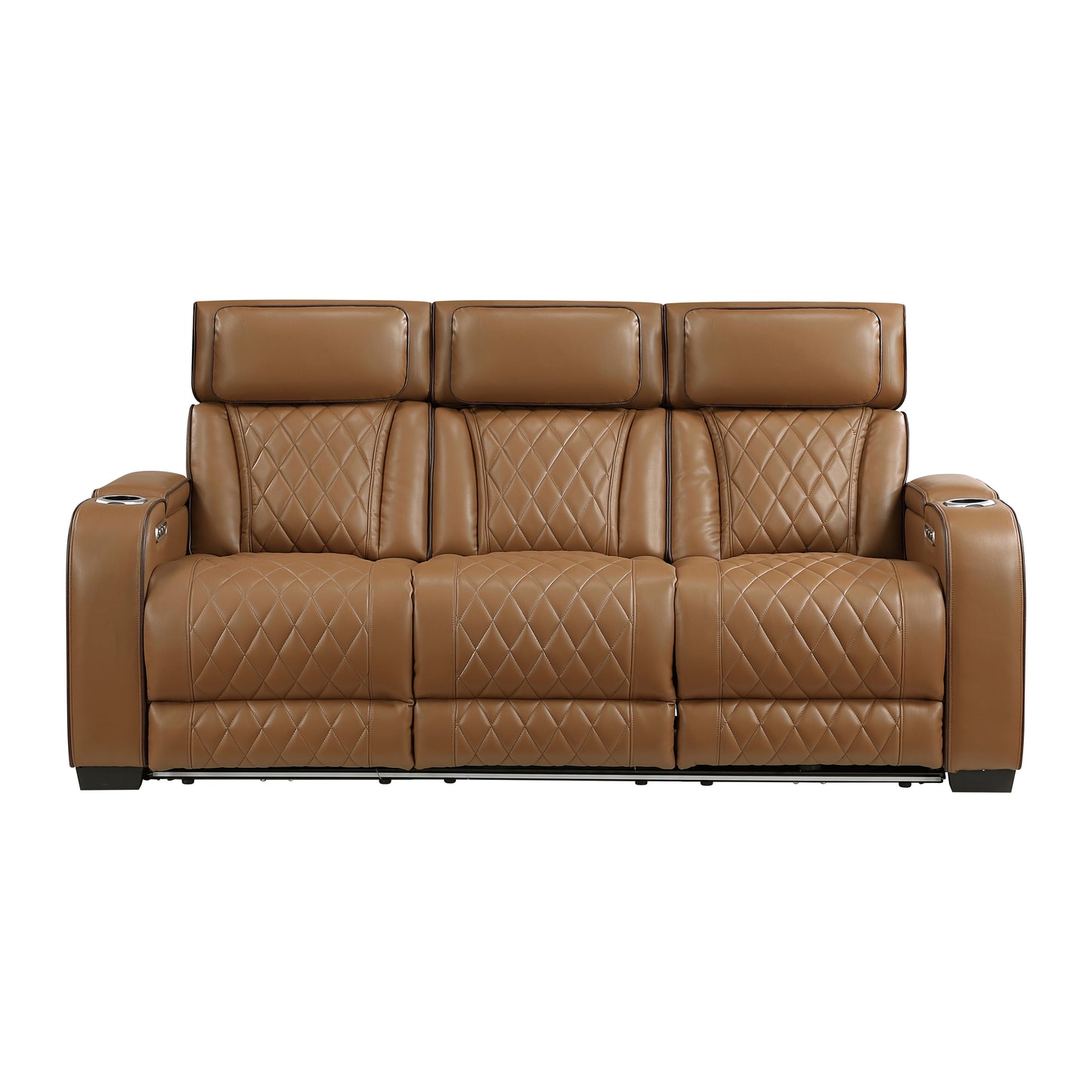 Fairway Power Reclining Sofa BROWN VINLY