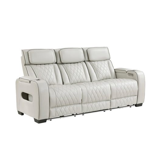 Fairway Power Reclining Sofa GREY VINLY