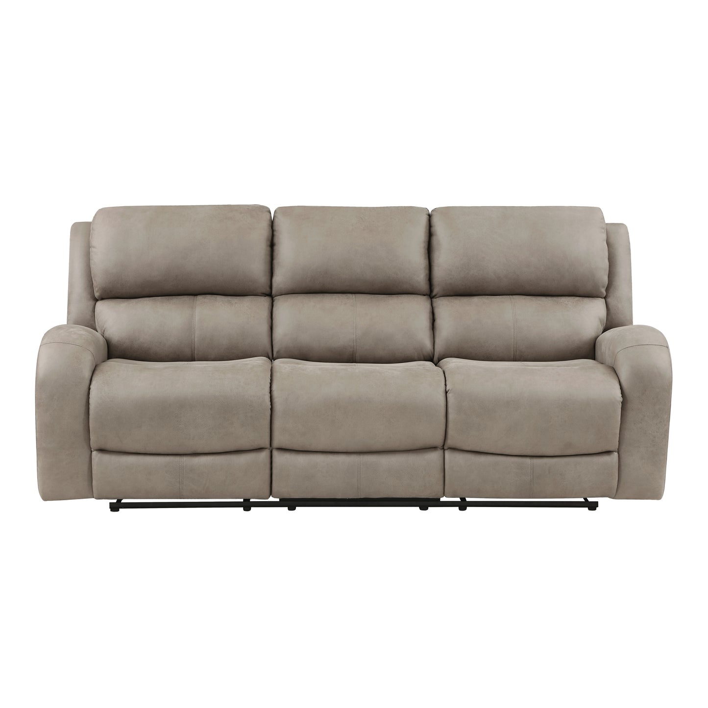 Pagosa Reclining Sofa BROWN MICROFIBER