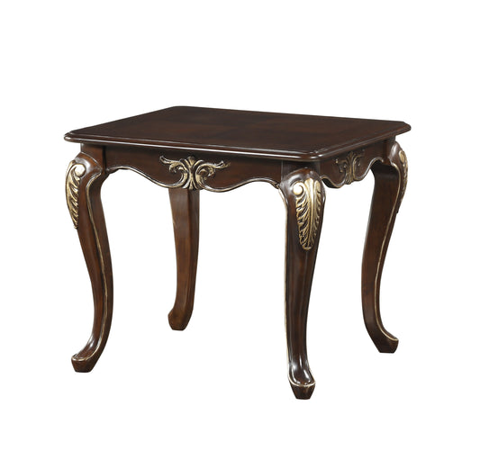 Croydon End Table DARK CHERRY
