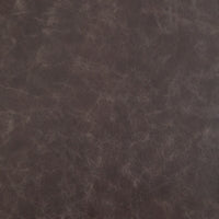 Bradett Accent 100% Leather Chair DARK BROWN/GOLD