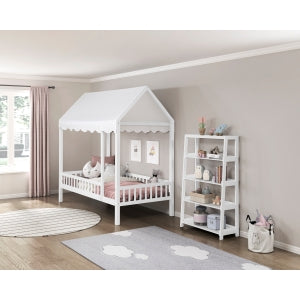 Sloane Cottage Twin Platform Bed WHITE