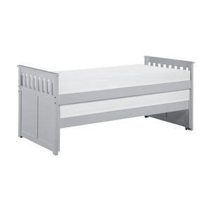 Orion Twin/Twin Platform Bed GREY