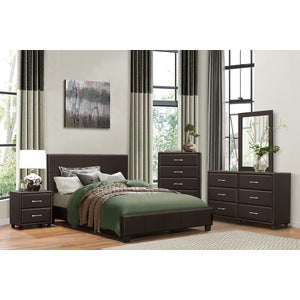Lorenzi Dresser Mirror DARK BROWN
