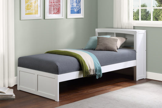 Galen Twin Bookcase Headboard Platform Bed