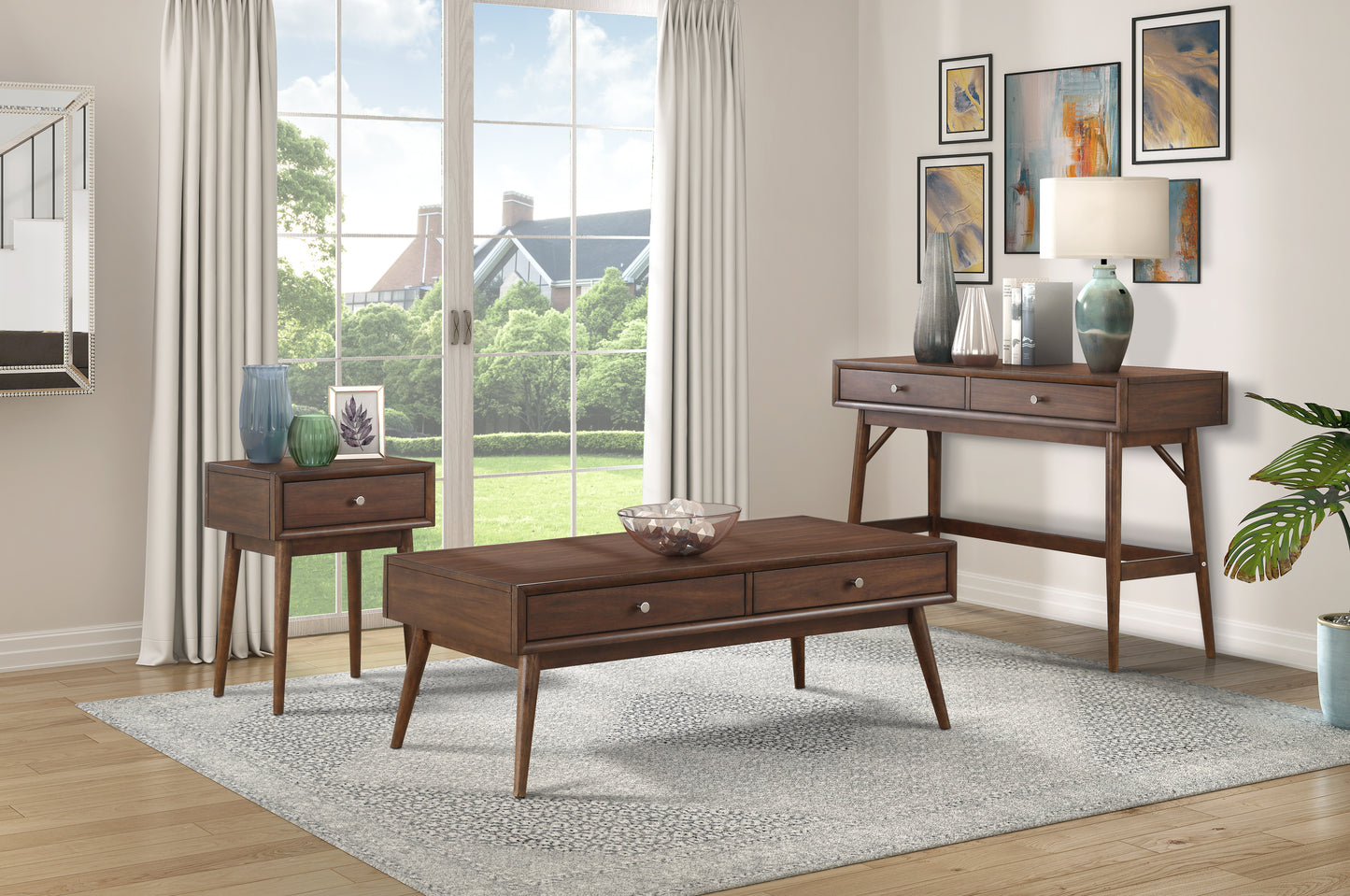 Frolic Sofa Table BROWN