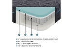 Mira Eastern King 11'' Gel-Infused Memory Foam Hybrid Mattress