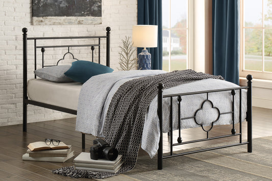Morris Twin Platform Bed BLACK