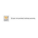 Altair California King 10'' Gel-Infused Memory Foam Mattress