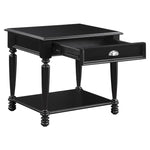 Sanders End Table BLACK
