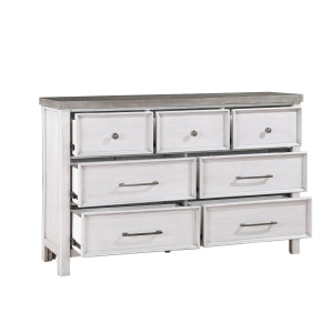 Ambrose Dresser ANTIQUE WHITE/GREY