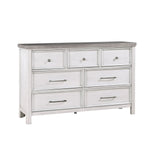 Ambrose Dresser ANTIQUE WHITE/GREY