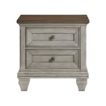 Renton Night Stand BROWN/ANTIQUE GREY