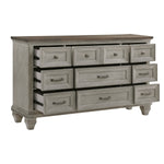 Renton Dresser BROWN/ANTIQUE GREY