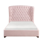 Cameo Queen Platform Bed PINK
