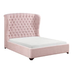 Cameo Queen Platform Bed PINK