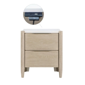 Matteo Night Stand LITE OAK