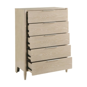 Matteo 5 Drawer Chest LITE OAK