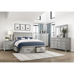 Willowbrook 5 Drawer Chest LITE GREY