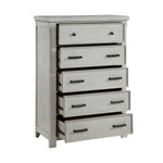 Willowbrook 5 Drawer Chest LITE GREY