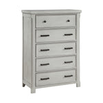 Willowbrook 5 Drawer Chest LITE GREY