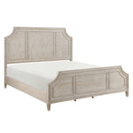 Leander Queen Bed LITE BROWN